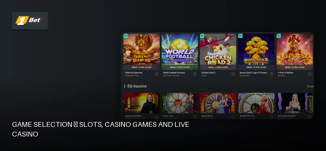 1Bet promotional banner