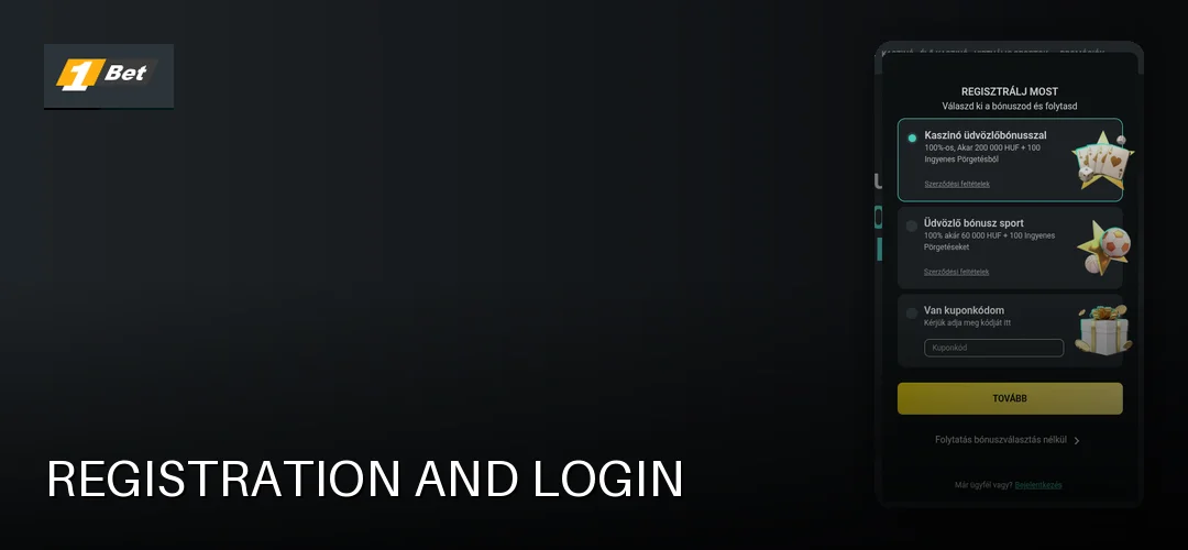 1Bet promotional banner